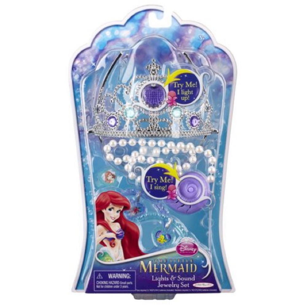 Major In Search Of The little mermaid light and sounds jewelry set